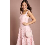 Coast Women's Aurelia Pearl Love Heart Shape Clutch Bag in Blush Coast Blush One Size