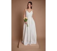 Coast Women's Beaded Embellished Full Skirt Wedding Dress in Ivory | Size: 16 Coast Ivory 16