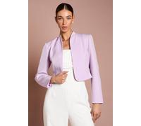 Coast Women's Bow Back Long Sleeve Jacket in Lilac | Size: 8 Coast Lilac 8