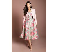 Coast Women's Bow Back Long Sleeve Jacket in Pink | Size: 16