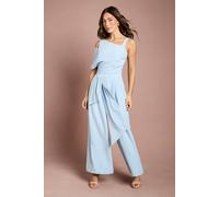 Coast Women's Bow Detail Jumpsuit in Light Blue | Size: 10