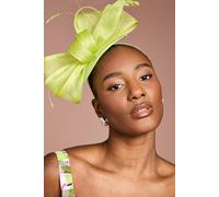 Coast Women's Bow & Feather Fascinator in Lime Coast Lime One Size