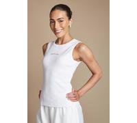 Coast Women's Bridesmaid Embroidered Ribbed Vest Top in Ivory | Size: 10