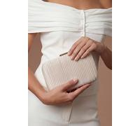 Coast Women's Brooke Satin Clutch Bag in Champagne