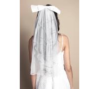 Coast Women's Happily Ever After Swan Veil With Bow in Ivory