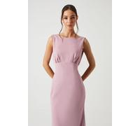Coast Women's Honoured Sleeveless Cowl Back Maxi Bridesmaid Dress in Antique Rose | Size: 12 Coast Antique Rose 12