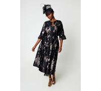 Coast Women's Jacquard Jacket With Flare Cuff in Black | Size: 8 Coast Black 8