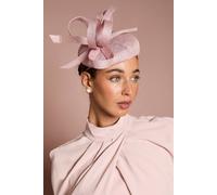 Coast Women's Lisa Tan Pillbox Loop Fascinator in Blush Coast Blush One Size