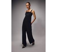 Coast Women's Muse Wide Leg Tailored Trouser in Black | Size: 18
