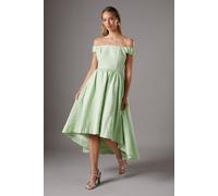 Coast Women's Off The Shoulder Puff Ball Dress in Sage | Size: 12 Coast Sage 12