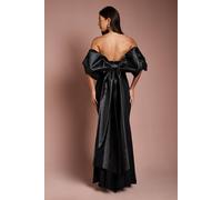 Coast Women's Oversized Bow Shawl in Black Coast Black One Size