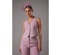 Coast Women's Premium Tailored Waistcoat in Mink | Size: 10 Coast Mink 10