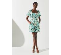 Coast Women's Printed Jacquard Mini Dress | Size: 8 Coast Multicolor 8