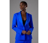Coast Women's Satin Lapel Blazer in Cobalt | Size: 10 Coast Cobalt 10