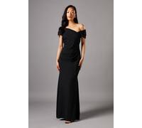 Coast Women's Scuba Maxi Dress in Black | Size: 8