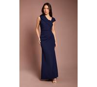 Coast Women's Scuba Maxi Dress in Navy | Size: 18
