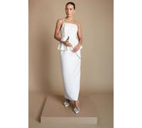 Coast Women's Sequin Top Pencil Skirt Wedding Dress in Ivory | Size: 18