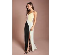 Coast Women's Strappy Colour Block Midi Dress | Size: 16