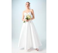 Sweetheart Strappy Full Skirted Wedding Dress Coast Ivory 10