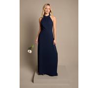 Coast Women's Teen Halterneck Bridesmaid Dress in Navy | Size: 11/12
