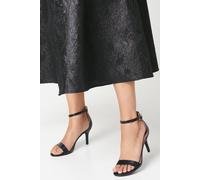 Coast Women's Trinnie Barely There Stiletto Heeled Sandals in Black | Size: 7 Coast Black 7