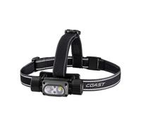 Coast WPH34R Head Torch - 2000 lm, Waterproof IP68, Ultra Bright, USB-C Rechargeable & Dual Power, 6 Light Modes with Spot and Flood Light, Blue/Black