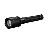 Coast XP40R 8000 Lumen Rechargeable Dual-Power LED Flashlight with POWERiQ™ Real-TIME Display, 5 Light Modes, Ultra View Flood Beam, Push/Pull Focus