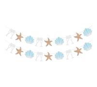 Coastal Bachelorette Party Garland Banner for Beach Bach Last Toast on the Coast Bachelorette Party Decorations