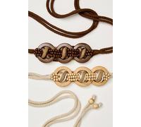 Coastal Core Wrap Belt at Free People in Sea Salt - female