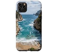 Coastal Cove Ocean Waves Beach Scenic Design Case for iPhone 11 Pro Max