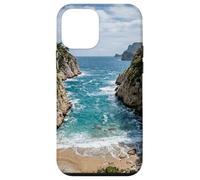 Coastal Cove Ocean Waves Beach Scenic Design Case for iPhone 12 mini