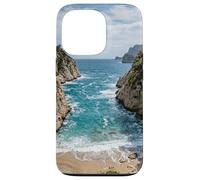 Coastal Cove Ocean Waves Beach Scenic Design Case for iPhone 13 Pro
