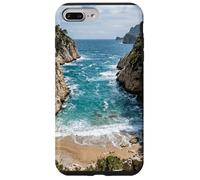 Coastal Cove Ocean Waves Beach Scenic Design Case for iPhone 7 Plus/8 Plus