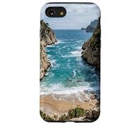 Coastal Cove Ocean Waves Beach Scenic Design Case for iPhone SE (2020) / 7/8