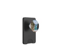 Coastal Cove Ocean Waves Beach Scenic Design PopSockets PopWallet for MagSafe