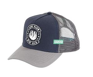 Coastal Die Old Dark Navy HFT Trucker Cap - One-Size