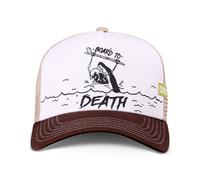 Coastal HFT Cap Board To Death White Trucker Cap Basecap Surfing Unisex