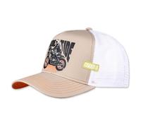 Coastal HFT Cap Ride Tide 2 Khaki High Fitted Trucker Mesh Cap Curved Hat