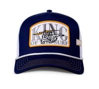 Coastal King Surf Navy White Adjustable Trucker Cap