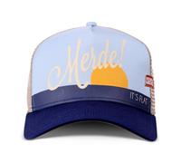 Coastal Hft Merde Trucker Mesh Cap Blue Baseball Cap Beach Fun Unisex Novelty