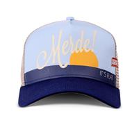 Coastal Hft Merde Trucker Mesh Cap Blue Baseball Cap Beach Fun Unisex Novelty