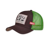 Coastal HFT Single Fin Brown Trucker Cap Mesh Hat Basecap Surf Cap