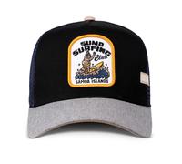 Coastal HFT Sumo Samoa Trucker Cap Black/Grey Mesh Cap Base Cap Surfing Cap New