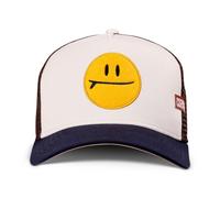 Coastal Trucker Cap Surf and Smile Khaki, Khaki/Navy, One Size