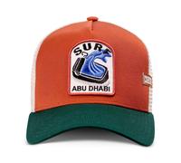 Coastal HFT Trucker Cap Abu Dhabi Rust/Green Basecap Mesh Cap Kappe Fischbüchse