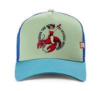 Coastal Hft Trucker Cap Cowgirl Option " Olive/Blue " Baseball Mesh Hummer New