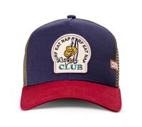 Coastal HFT Trucker Cap Nap Club Navy/White Basecap Mesh Cap Kappe Surfer Chill
