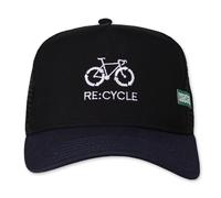 Coastal HFT Trucker Cap Re:Cycle Black Baseball Cap Hat Mesh Cappy