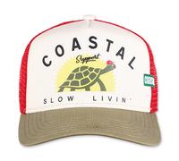 Coastal HFT Trucker Cap Support Slow Light Khaki Baseball Cap Mesh Surfing