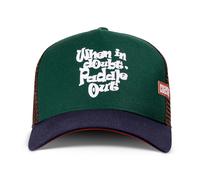 Coastal HFT When in Doubts Trucker Cap D.Green/Navy Mesh Snapback One Size